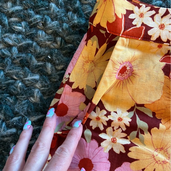 PRINCESS HIGHWAY “Gina” Linen Blend Skirt - Picture 10 of 14